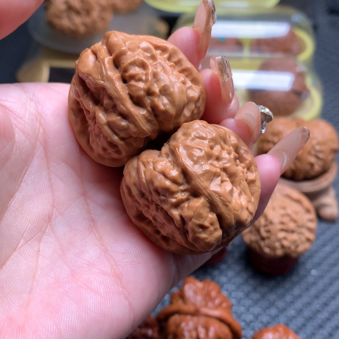 文玩核桃把件37肚40.5延庆蛙