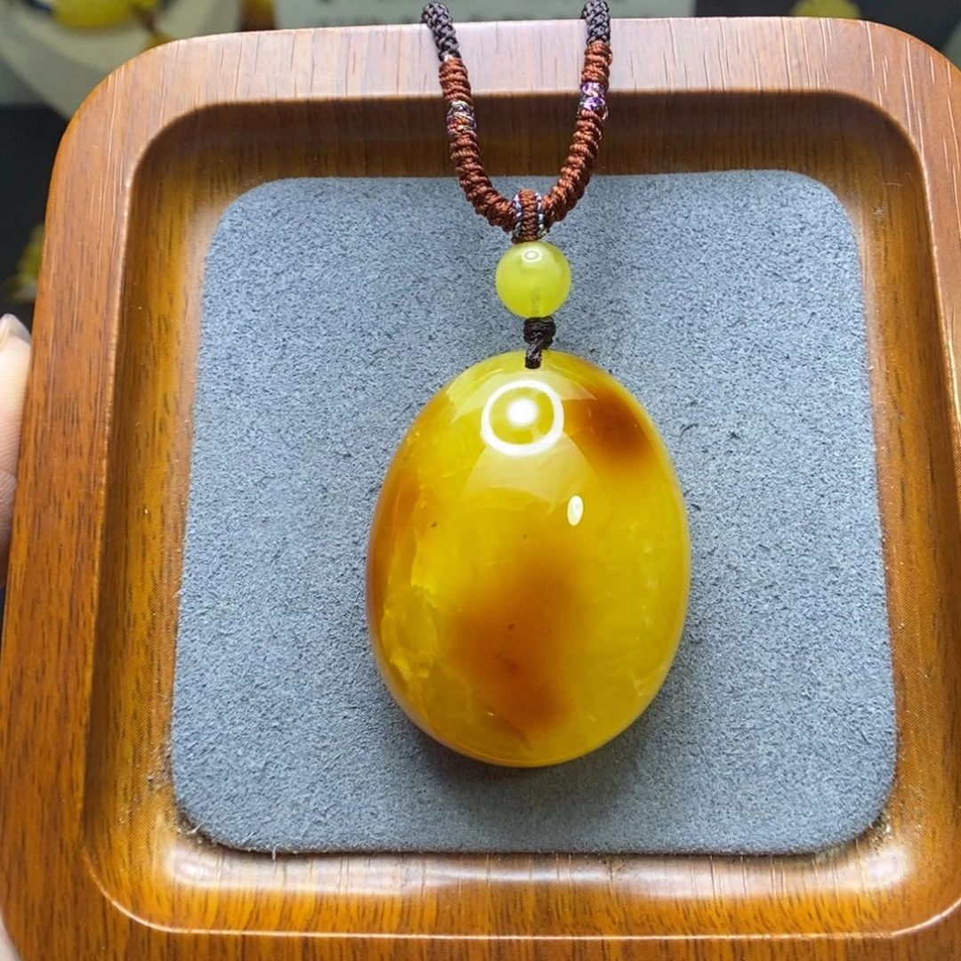 未镶嵌颈饰蜜蜡醉**L郎