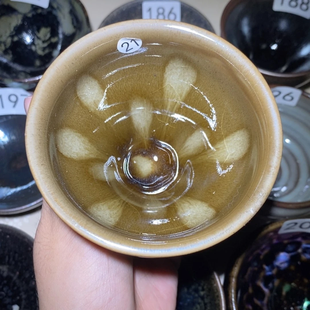 茶盏建窑建盏21微瑕