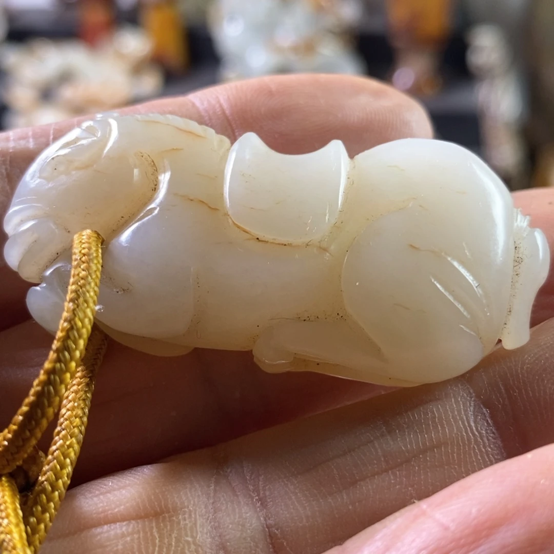 未镶嵌和田玉（糖玉）挂件