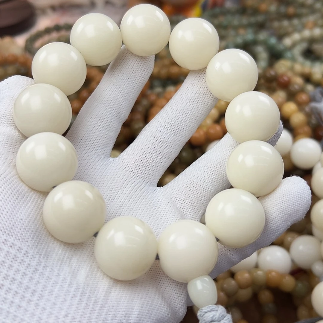 菩提根/象牙果手串瑕疵冰裂纹713