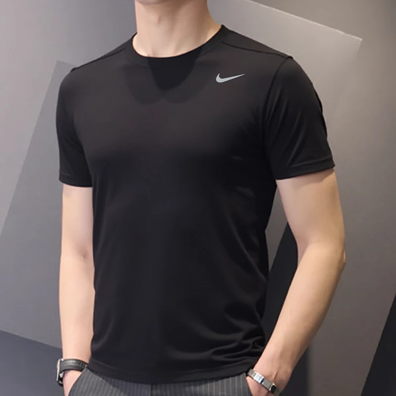 nike耐克男装速干短袖2025夏新款跑步健身训练T恤运动上衣 IB8898
