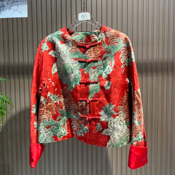 2630红色凤凰起飞外套