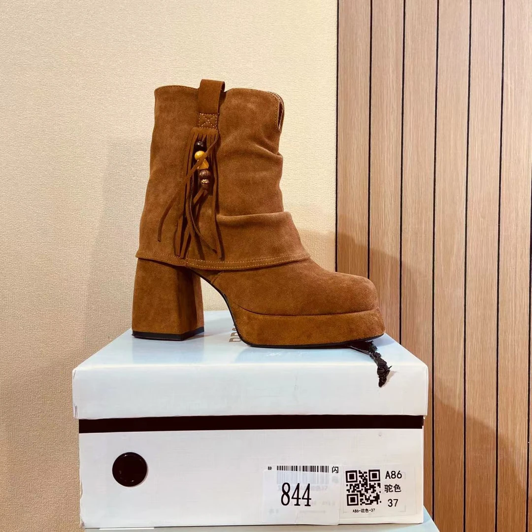 【清仓】2025小个子厚底平增高百搭女鞋844