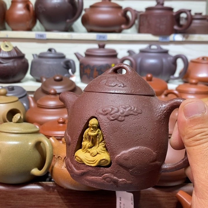 君***安茶壶紫砂精工制作