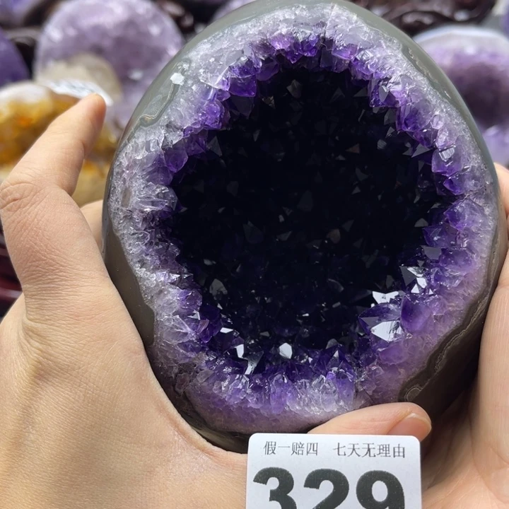 大型摆件（非配饰）紫晶未镶嵌