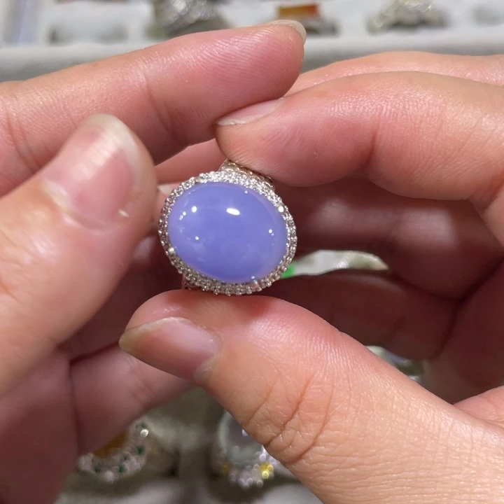 翡翠未镶嵌戒指缅甸天然翡翠