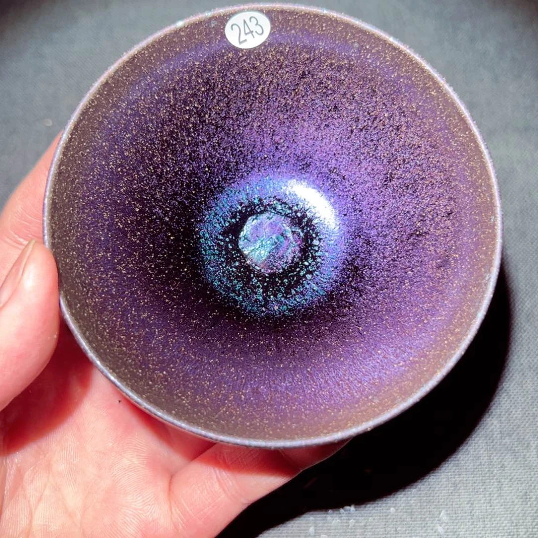 茶盏开**闲陈记柴烧建盏243