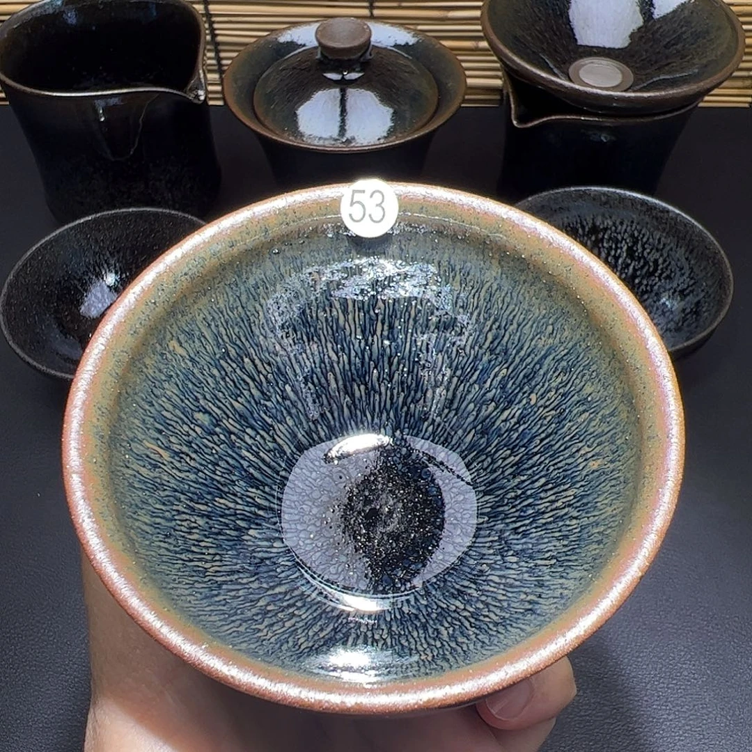 茶盏龙窑柴烧，束口