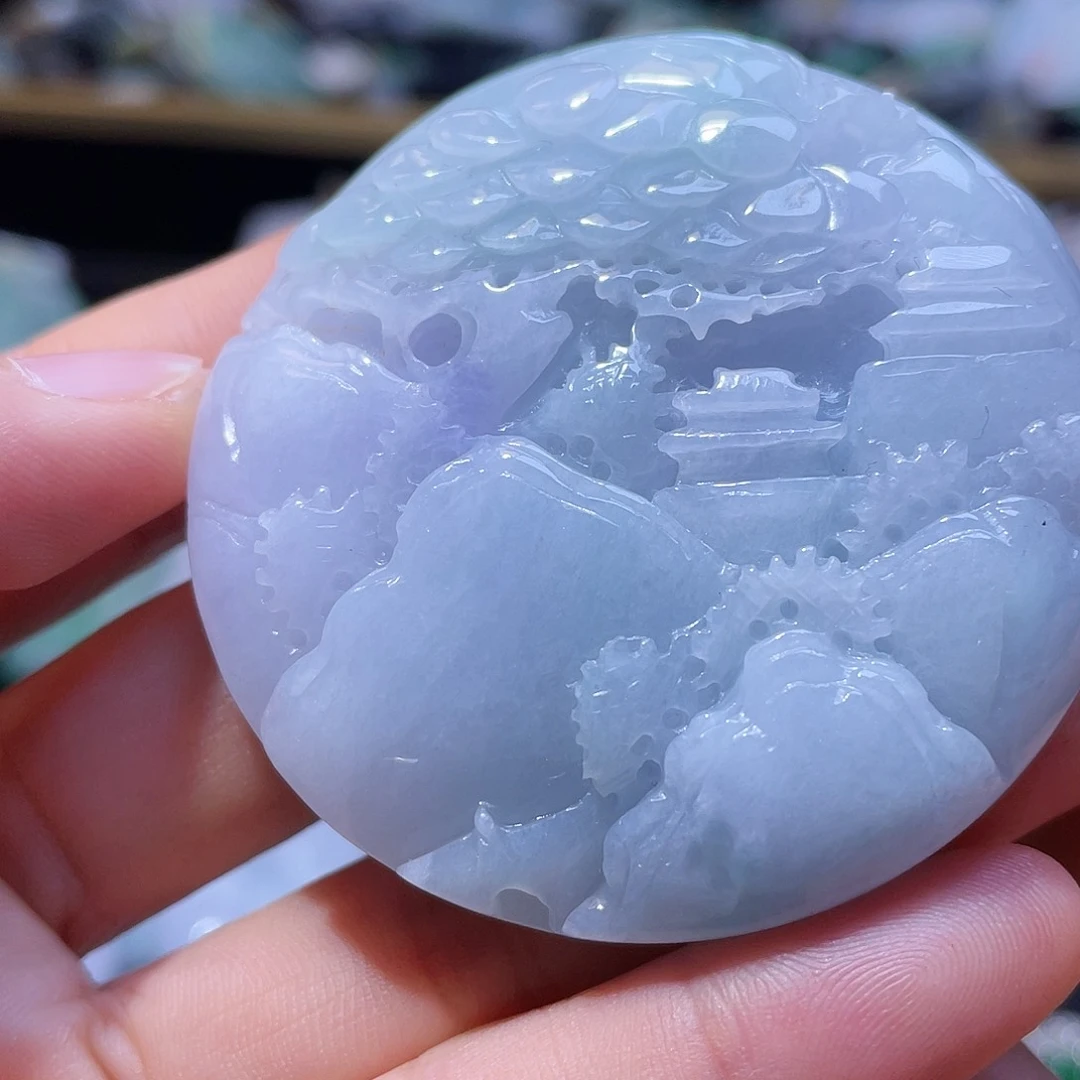 颈饰未镶嵌翡翠一个