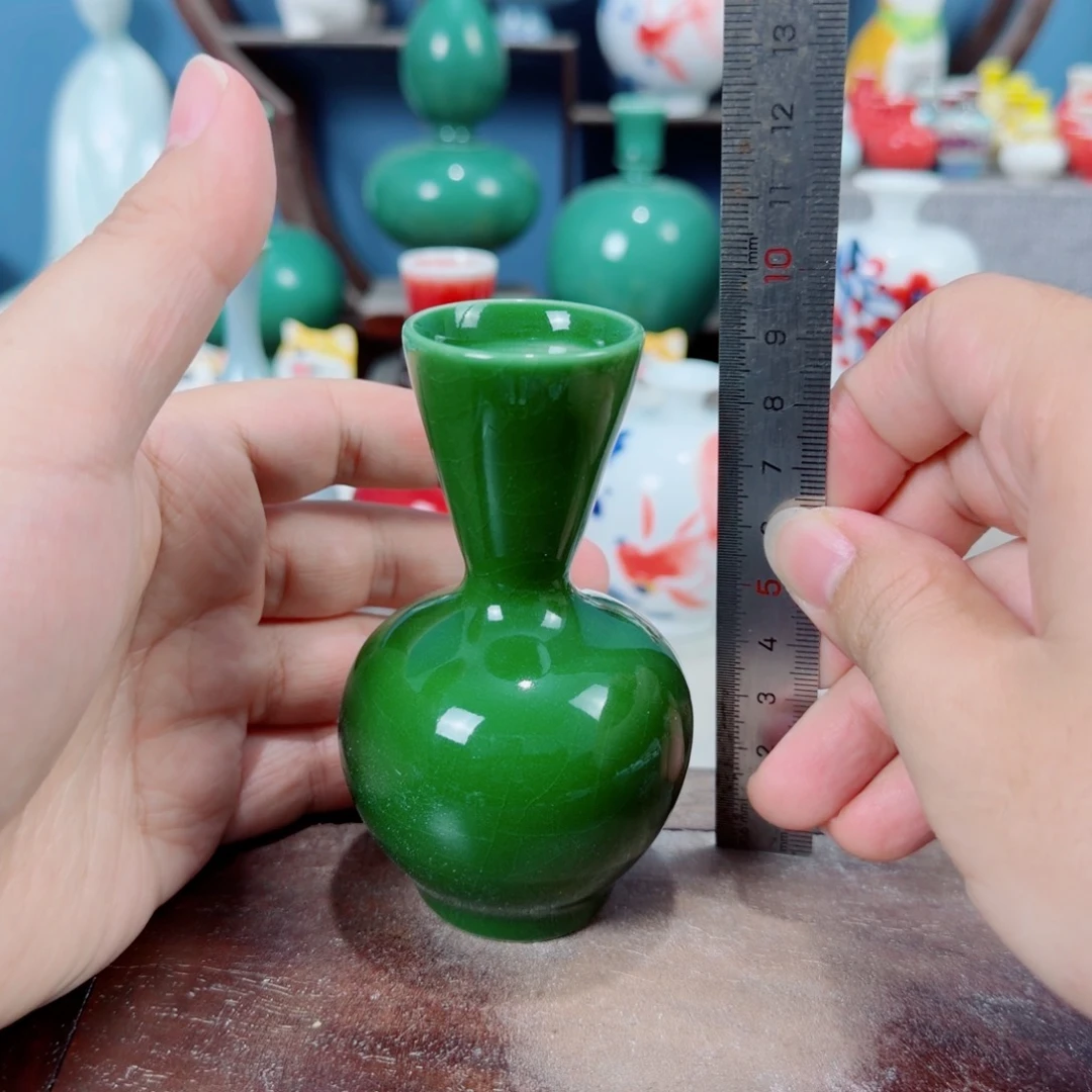 陶瓷手工小花器摆件