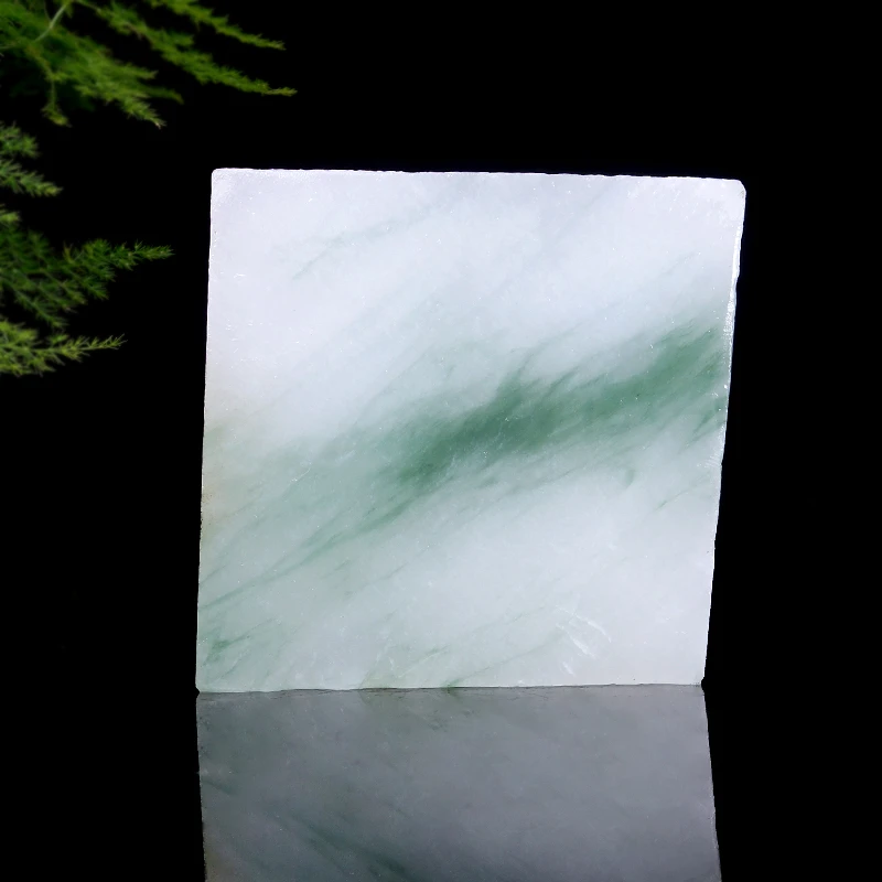 定制新疆天山翠玉石英质玉手镯颜色纹路纹路不同多样性拍一发一