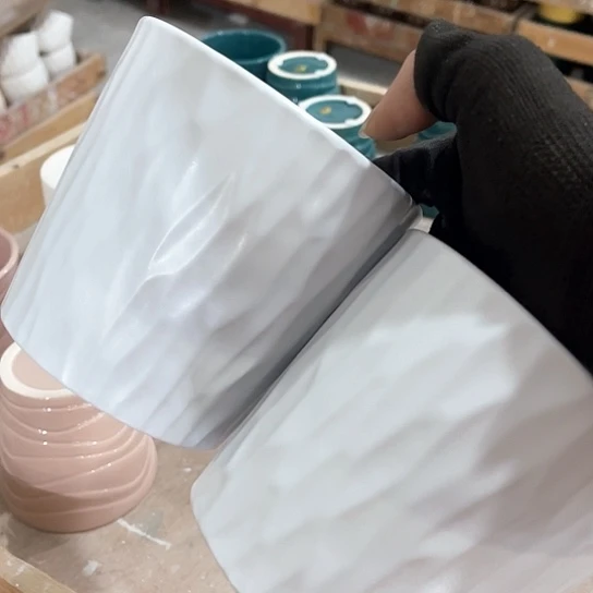 多肉绿植陶瓷花盆9.9包邮