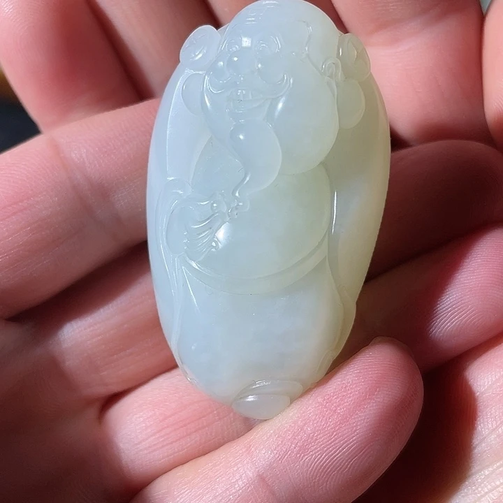 和田玉（白玉）未镶嵌吊坠(不含链)