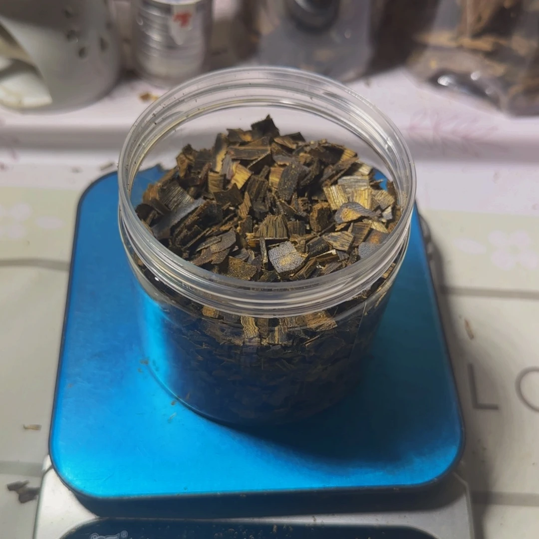 沉香沉香碎屑虎斑紫棋102克