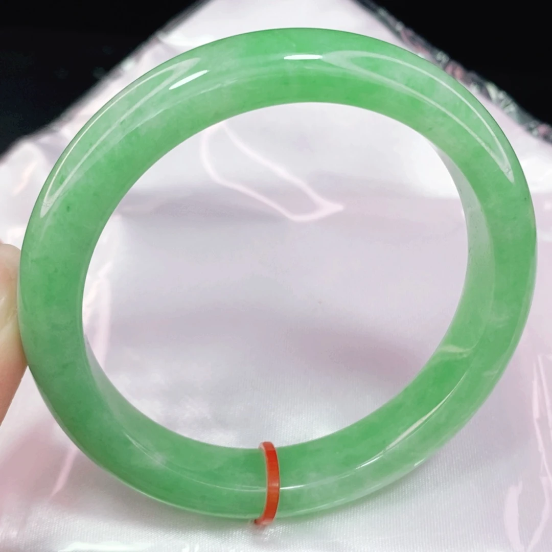 未镶嵌手镯翡翠57正圈