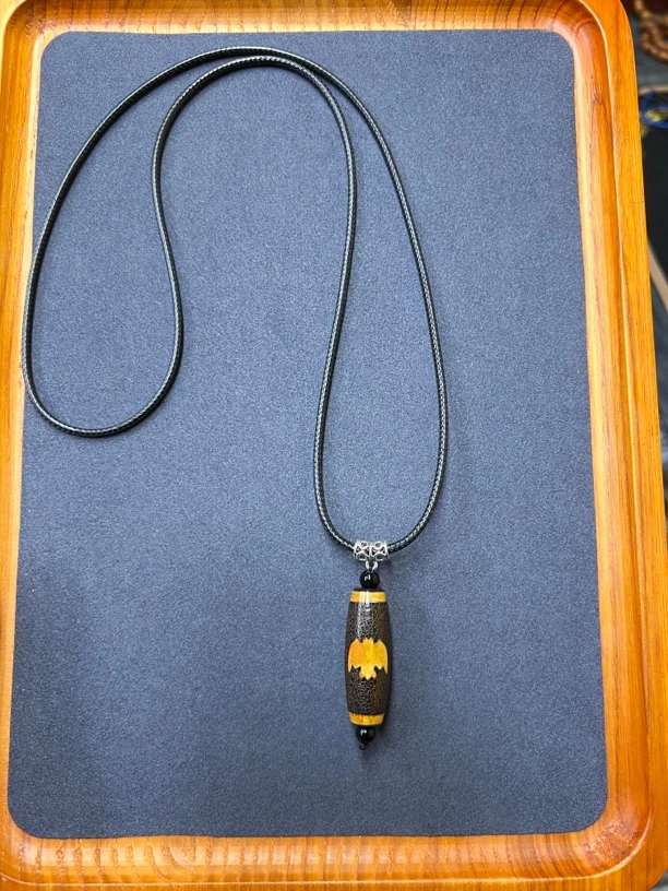 复古竖版玛瑙项链F