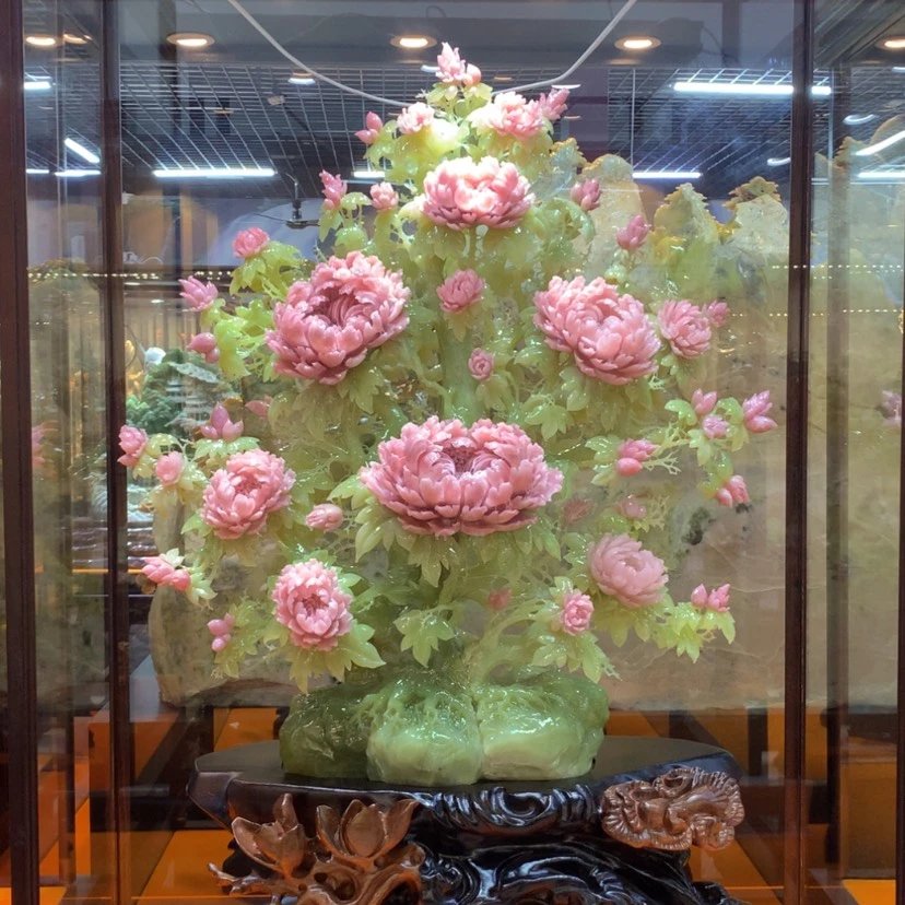 【闪购商品】未镶嵌蛇纹石玉摆件覆膜