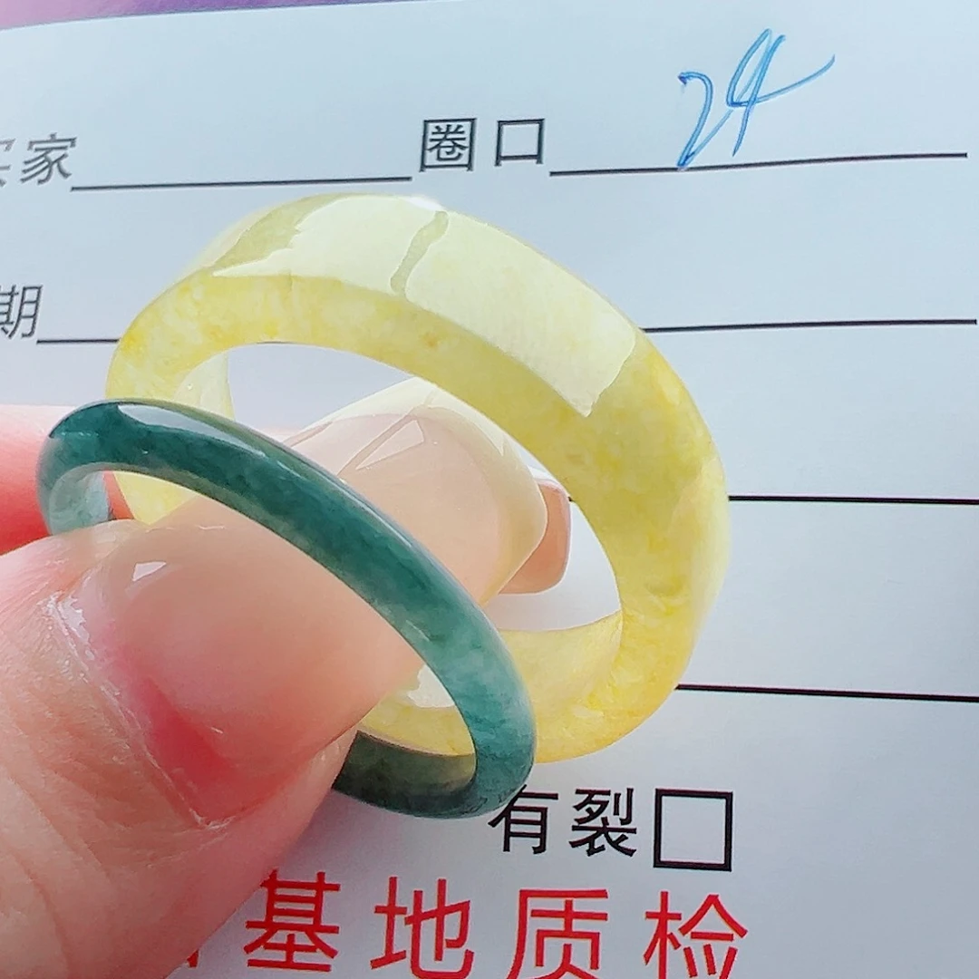 未镶嵌戒指翡翠南*戒圈