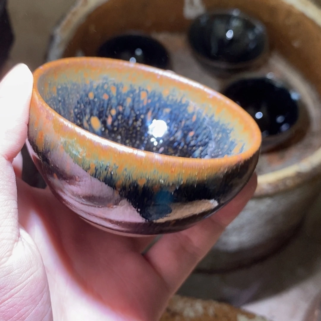 茶盏107 崇溪堂龙窑柴的建盏x