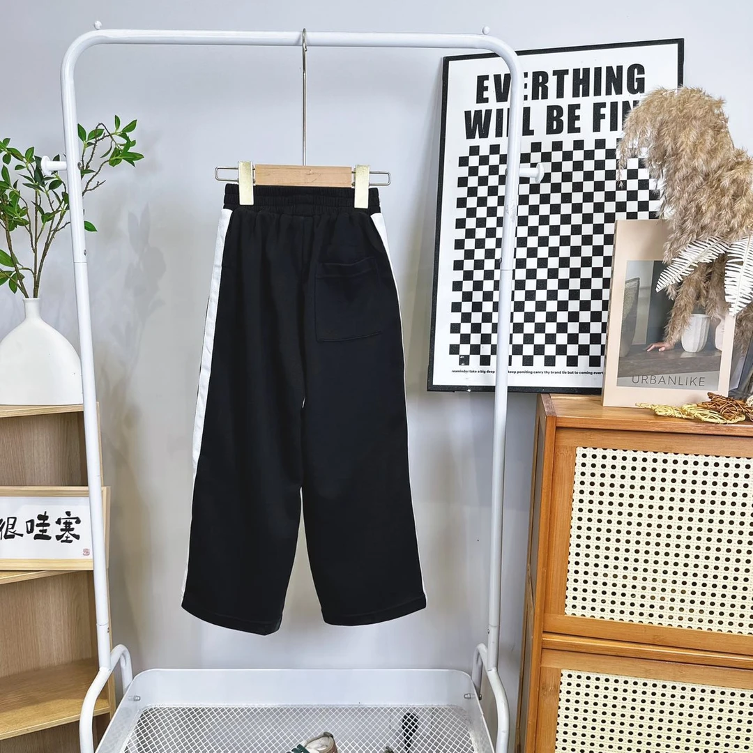 35004高端专享秋季百搭卫裤黑色