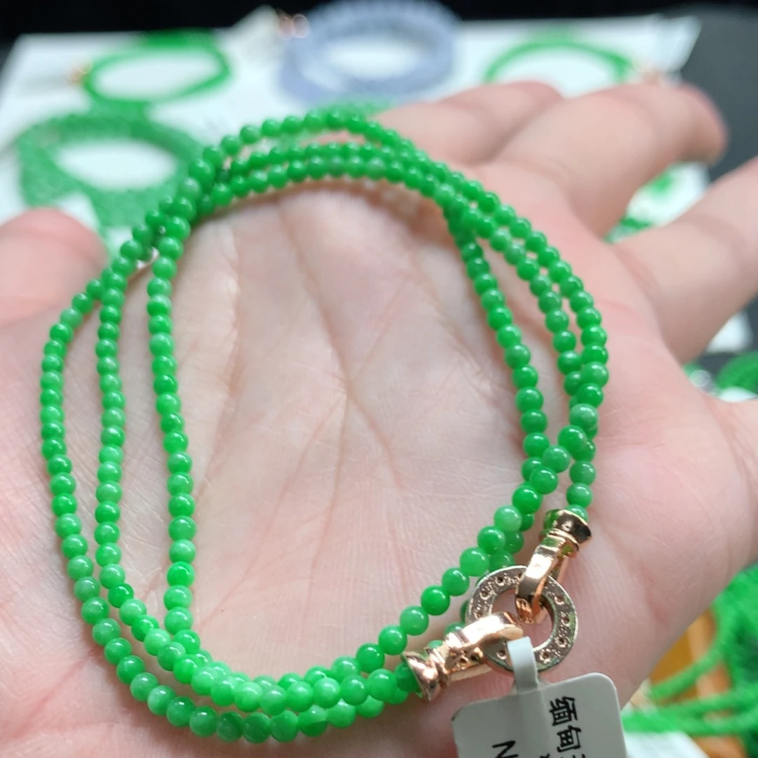 翡翠未镶嵌手链翡翠