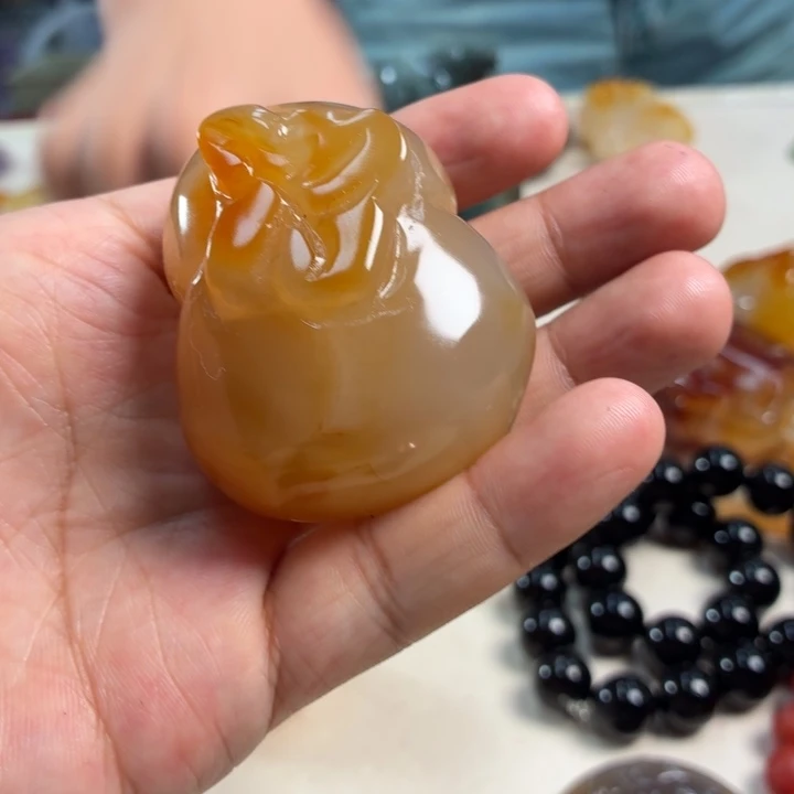 玛瑙/玉髓未镶嵌吊坠(不含链)