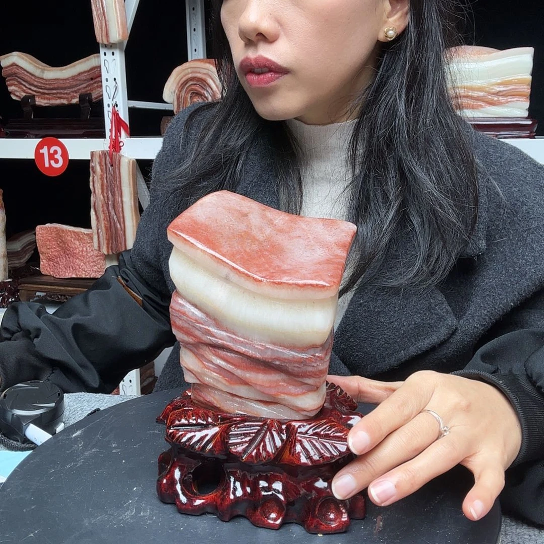 宇***工石材广西天然猪肉石头