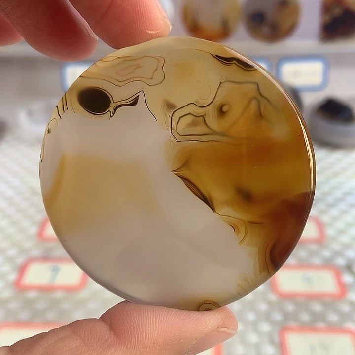 玛瑙/玉髓未镶嵌颈饰