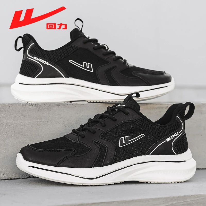 Warrior/回力新款男鞋运动鞋网面减震百搭潮流跑步休闲男士