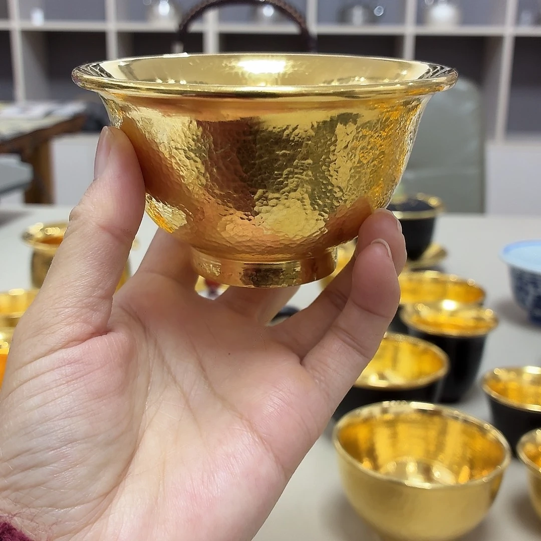 李小鹤里外金足金6克压手杯150毫升