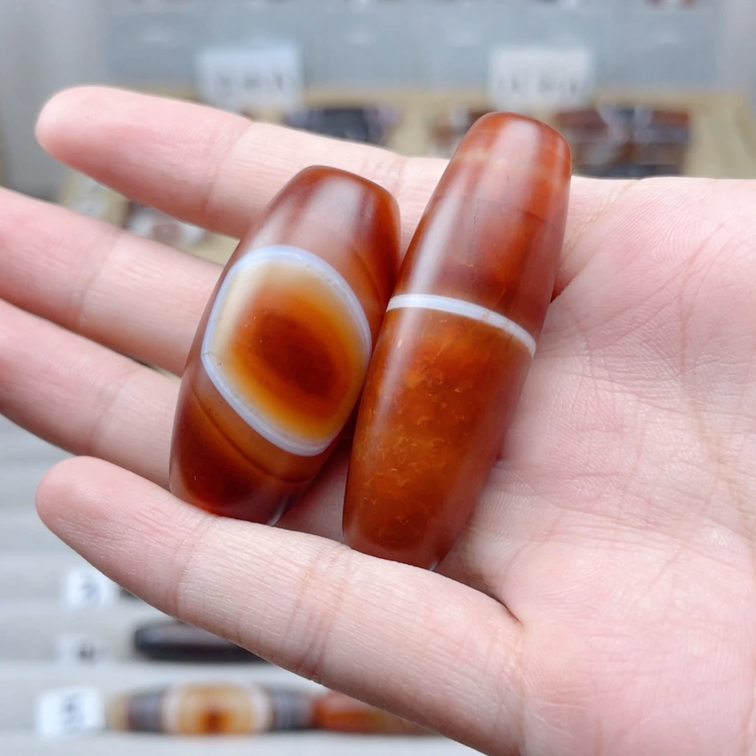 小***客玛瑙/玉髓合金颈饰