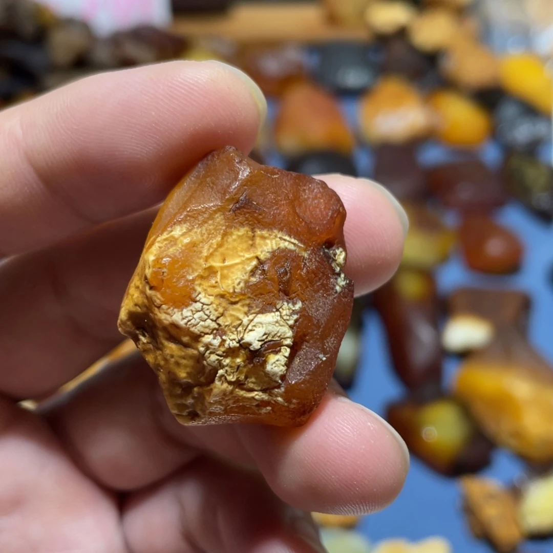 定制琥珀未镶嵌醉**风原石波罗的海琥珀蜜蜡