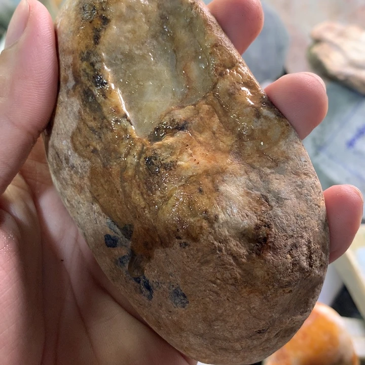 裸石翡翠9号取摆件