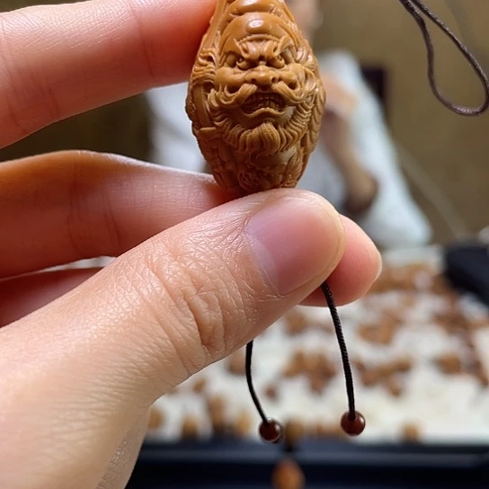 橄榄核手串/手链钟馗