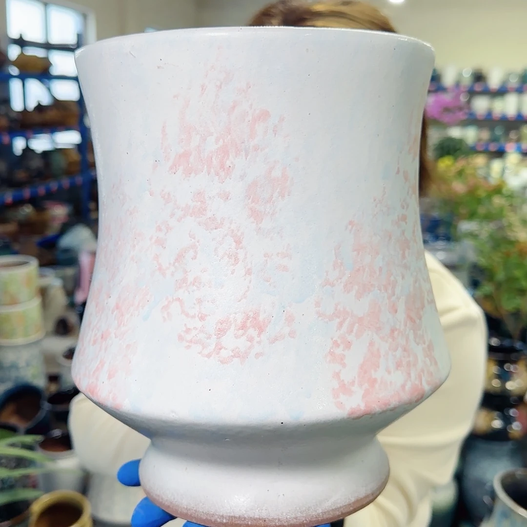 喜****花盆紫砂高24口19