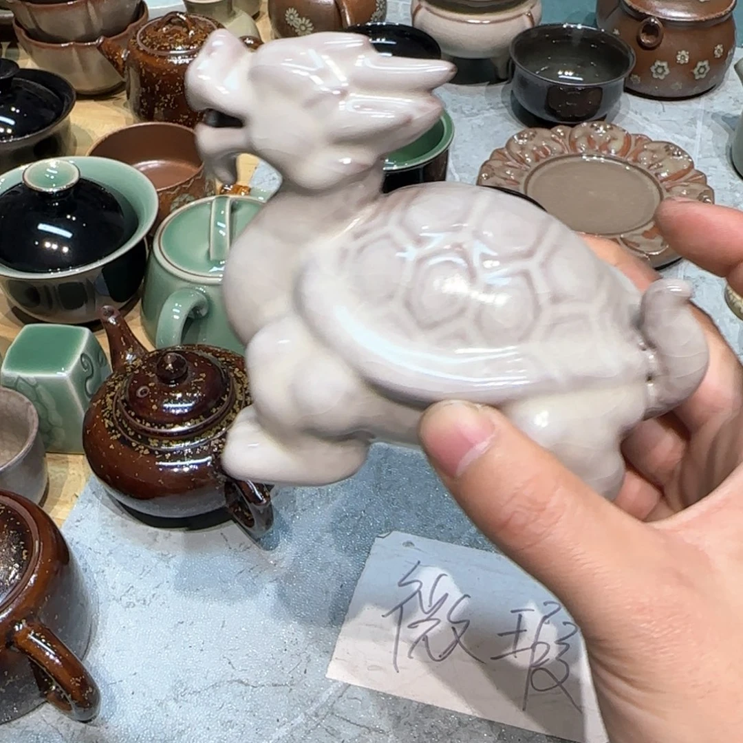 小金茶具青瓷茶器