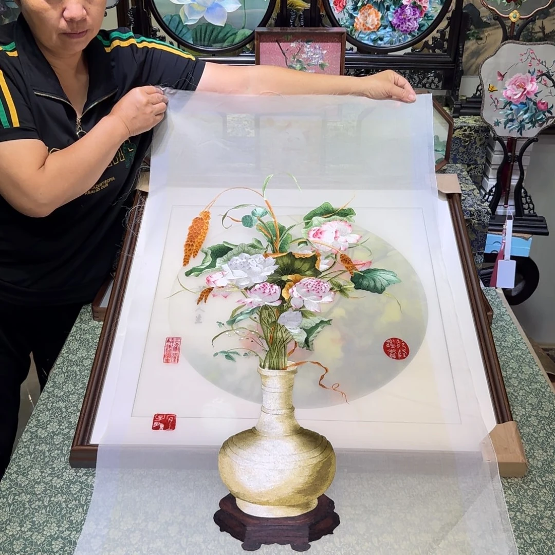 刺绣刺绣工艺精湛独特工艺精心