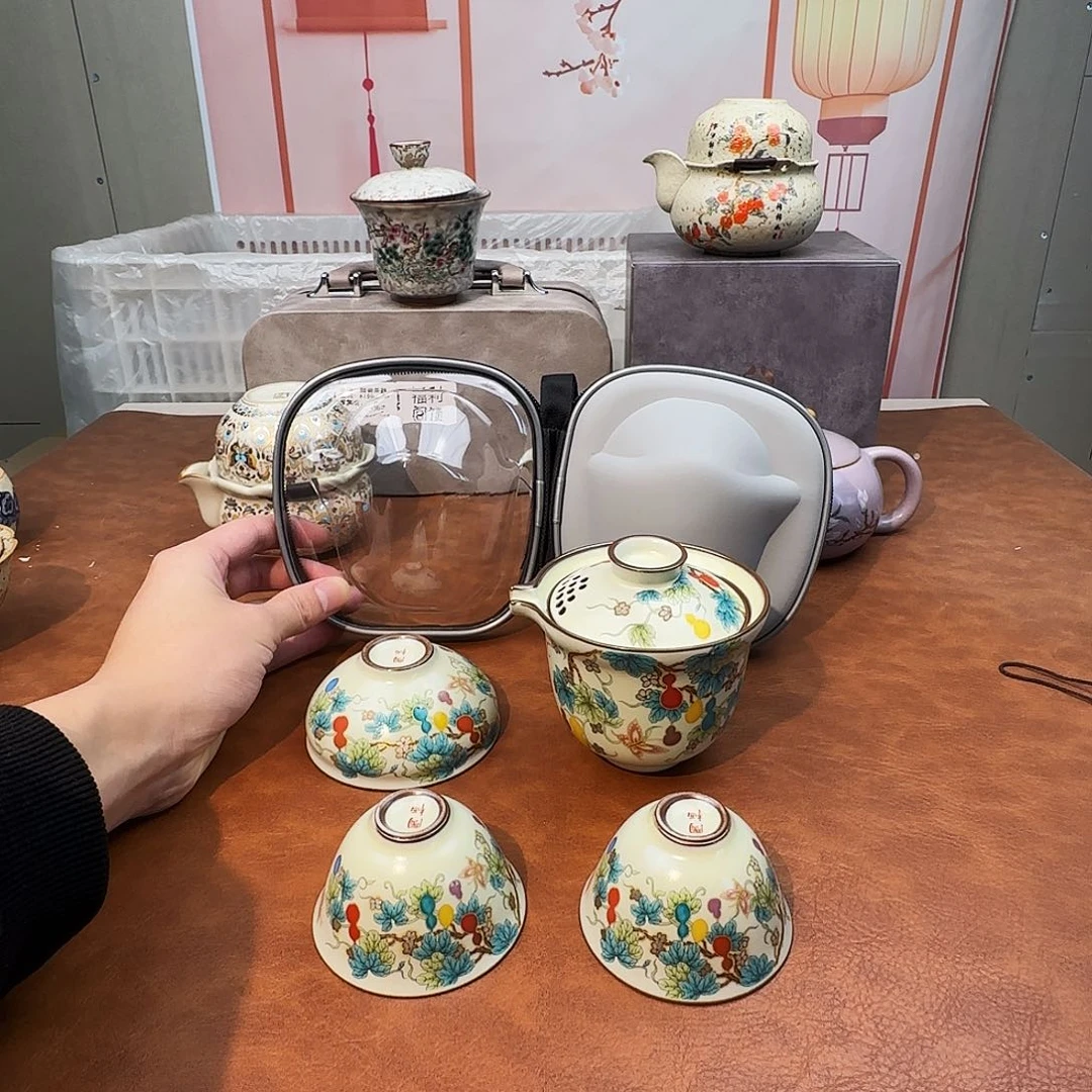 颜瓷闪购商品链接葫芦套装陶栖