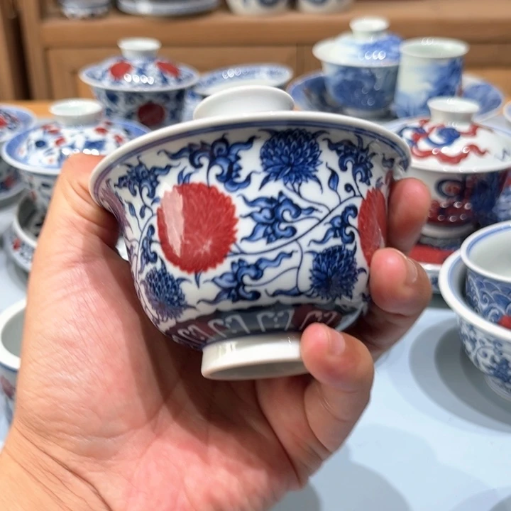 杯子景德镇陶瓷艺术展演