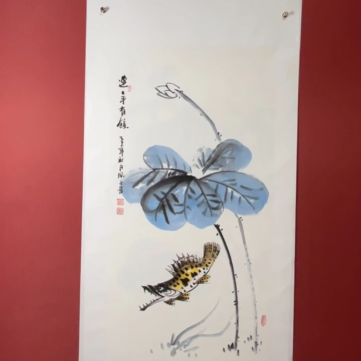 国画精品手绘作品