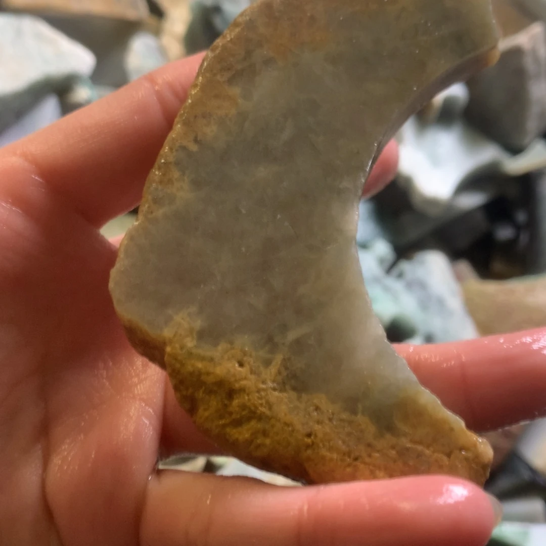 翡翠颈饰未镶嵌缅甸翡翠