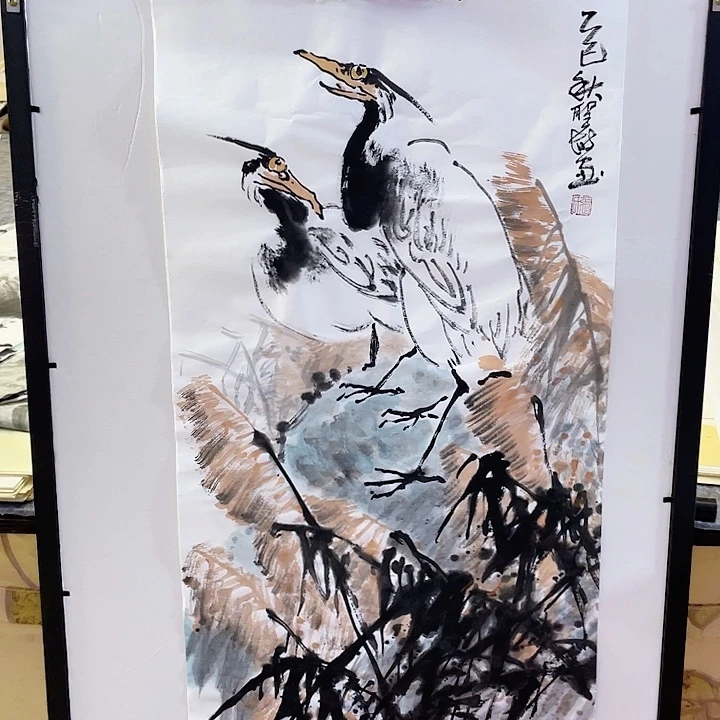 国画张圣敏先生纯手绘作品