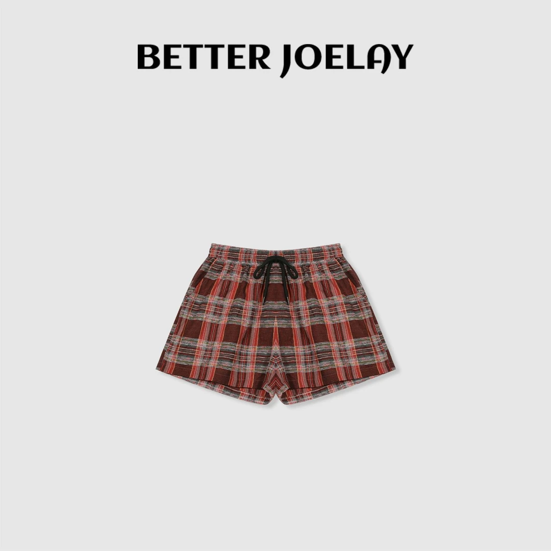 BETTER JOELAY-【素罗烟渺】高端潮流短裤休闲宽松时尚简约风Z1200