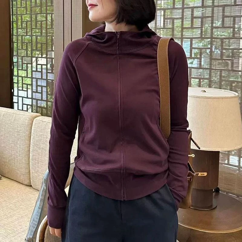 连帽卫衣女2025年春秋新款休闲简约长袖开衫韩版时尚百搭显瘦上衣