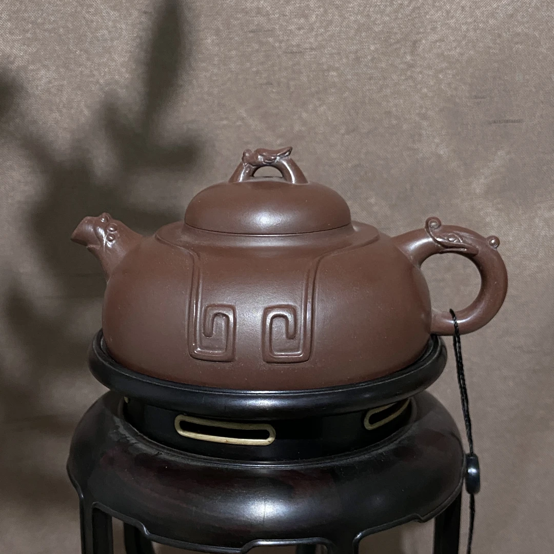 宜兴手工紫砂陶 茶壶GS3396-3