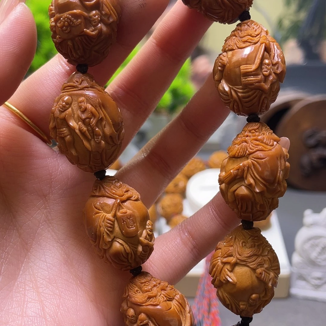 宇***`手串/手链橄榄核橄榄核雕
