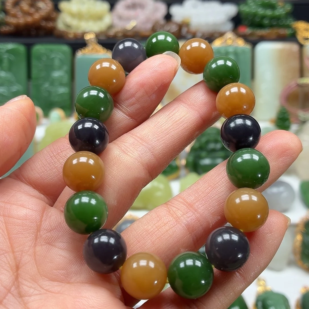 和田玉未镶嵌颈饰卡12