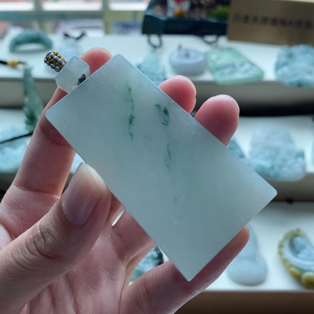【闪购商品】颈饰未镶嵌翡翠天然缅甸A货翡翠
