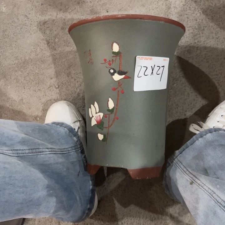 紫砂花盆紫砂的颜色